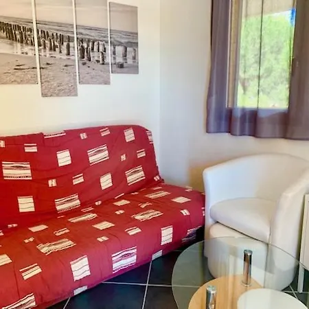 6 Pers, 2 Chambres, Terrasse, Parking Et Piscine, A 50 M De La Mer - Ref Jaca223 * Agde